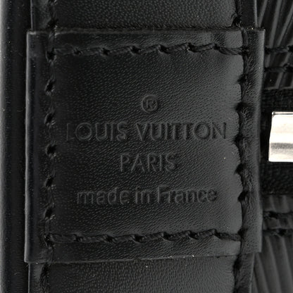 Louis Vuitton Metallic Epi Alma PM Black Silver 6 of 12