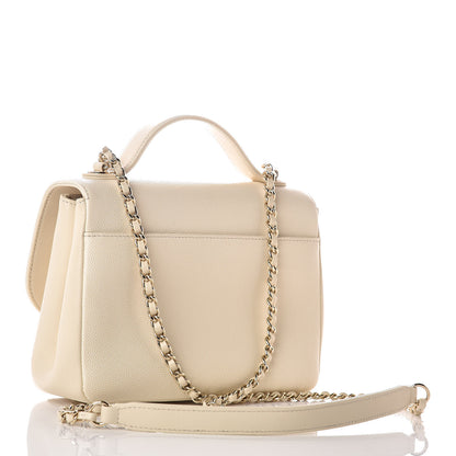 Chanel Caviar Quilted Small Business Affinity Flap White 3 of 9