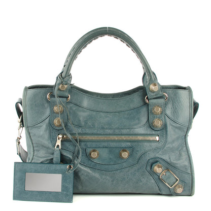 Balenciaga Agneau Giant 21 Silver Hardware City Tempete 1 of 8