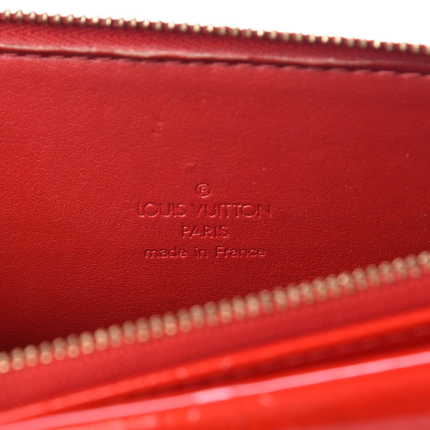 Louis Vuitton Vernis Mott Red 6 of 15