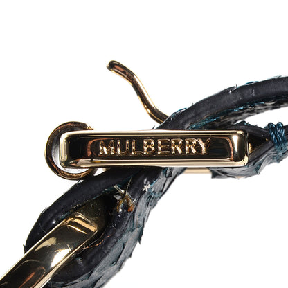 Mulberry Silky Snake Print Alexa Petrol 9 of 12