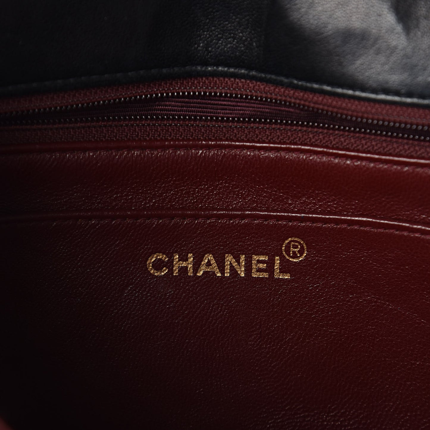 Lambskin Quilted Small Single Flap Black