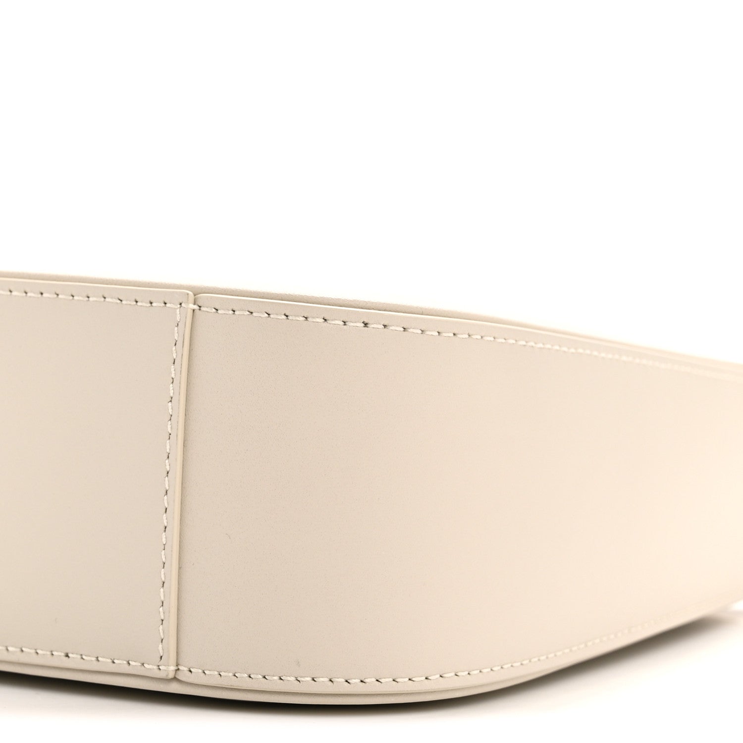 Saint Laurent Smooth Calfskin Le 5 A 7 Hobo Crema Soft 10 of 11