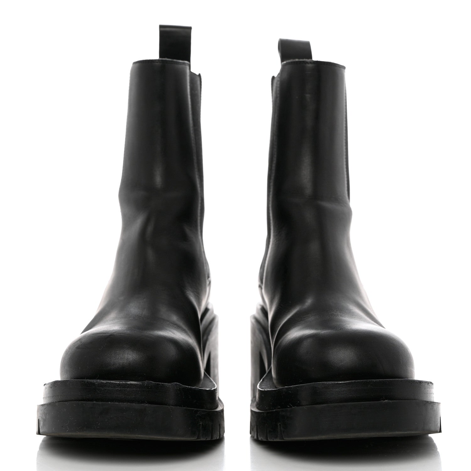 Bottega Veneta Calfskin The Lug Chelsea 30/70mm Ankle Boots 39 Black 2 of 12