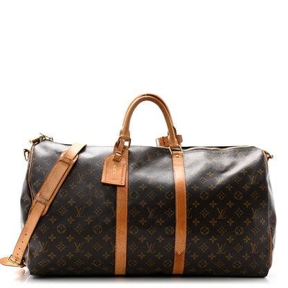 Louis Vuitton Monogram Keepall Bandouliere 55 1 of 13