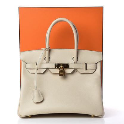 Hermes Epsom Birkin 30 Craie 37 of 37