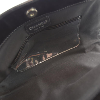 Chanel Vinyl CC Wristlet Black 6 of 6