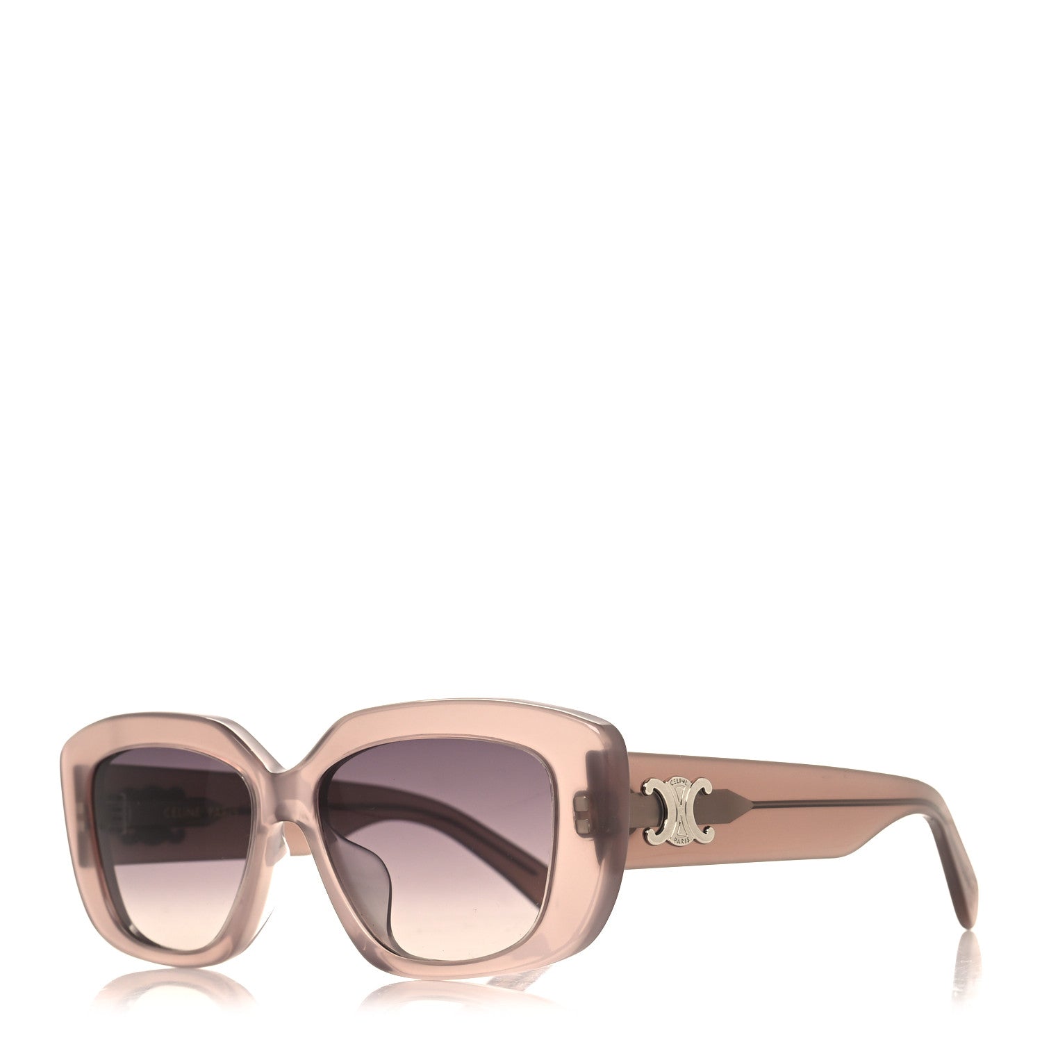 Celine Acetate Butterfly Triomphe Sunglasses CL40216U Violet 1 of 7