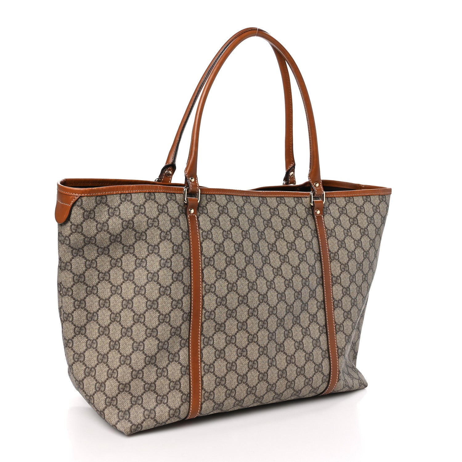 Gucci GG Plus Monogram Large Joy Tote Brown 3 of 12