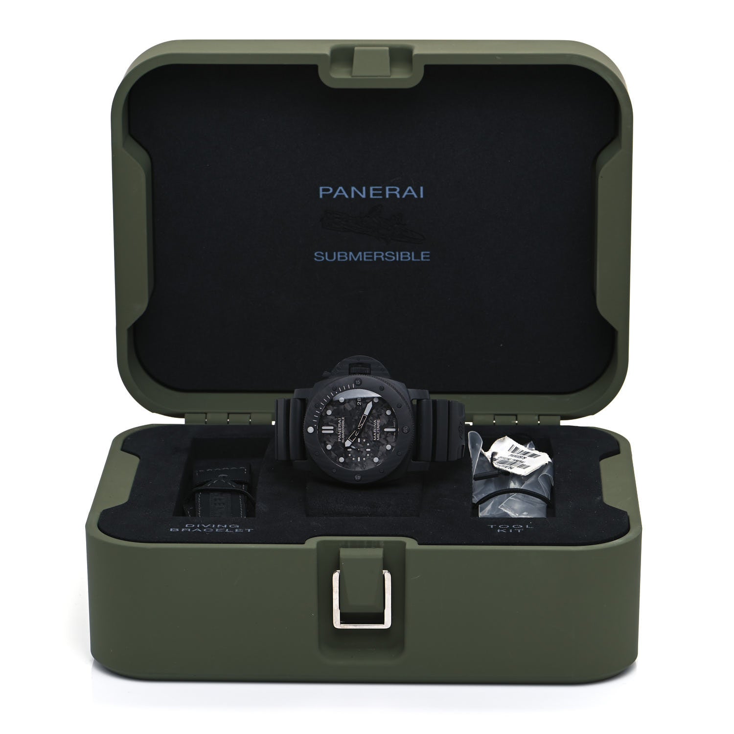 Panerai Carbotech Rubber 47mm Luminor Submersible Automatic Watch Black PAM00979 5 of 5