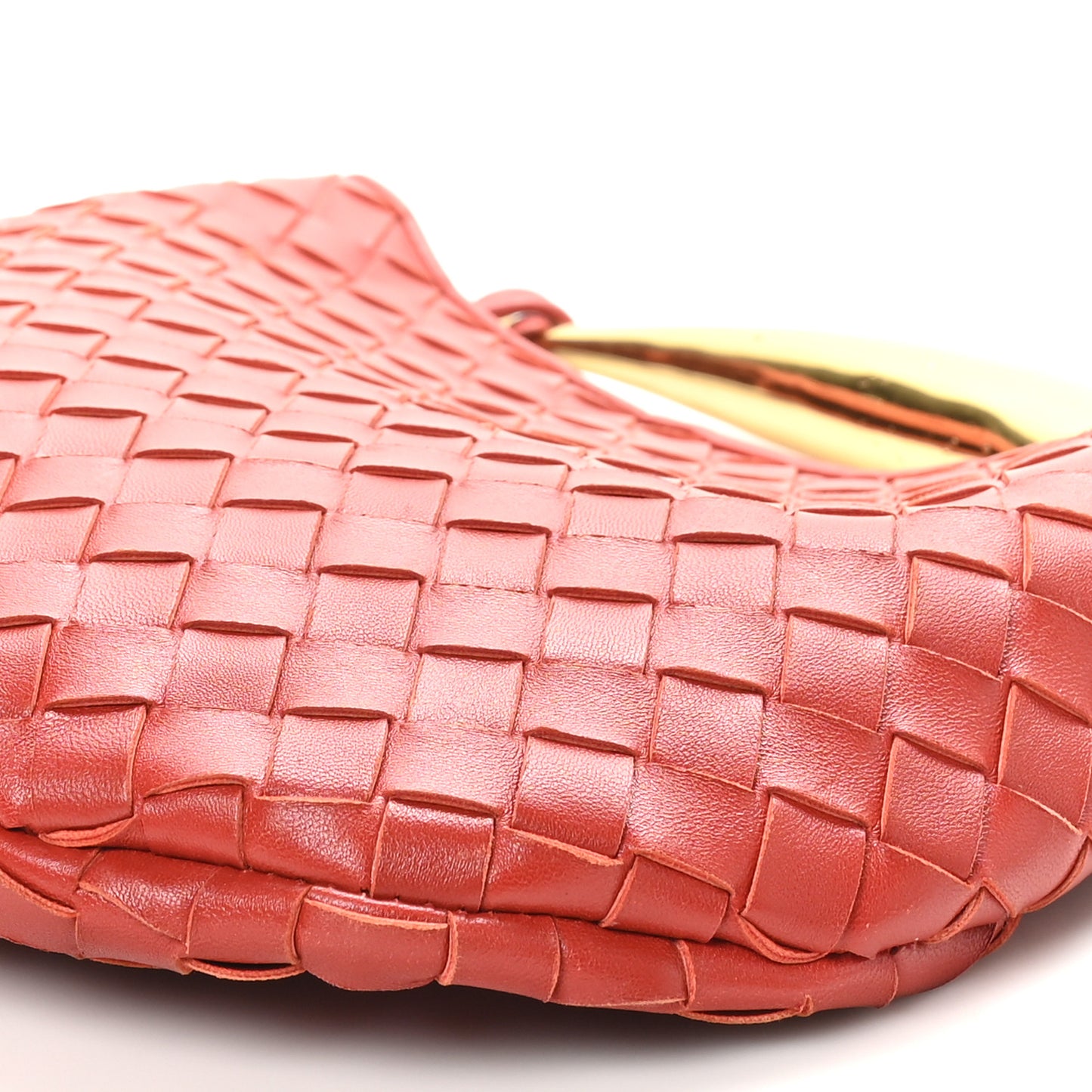 Nappa Intrecciato Sardine Bag Red