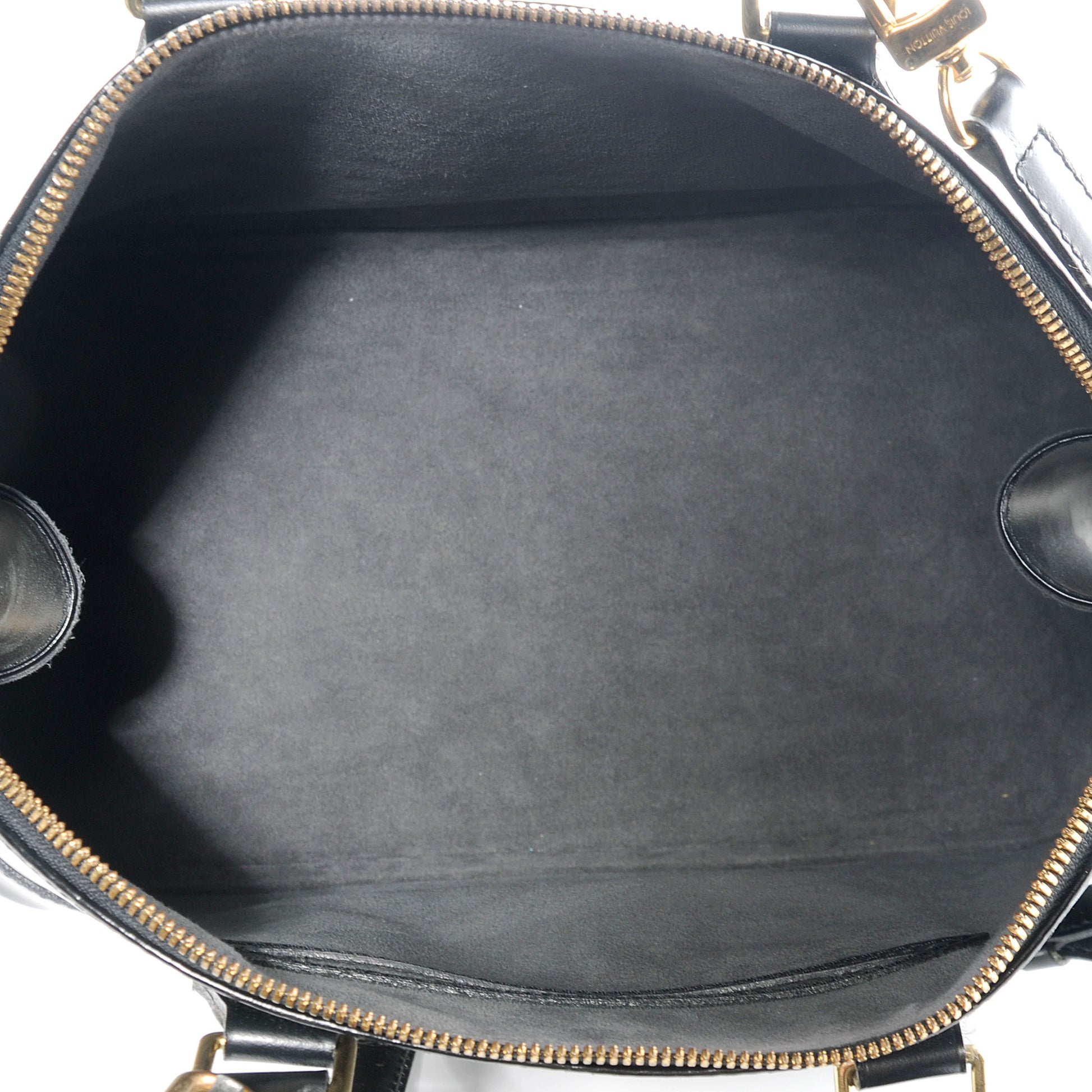 Louis Vuitton Epi Alma PM Black 5 of 7