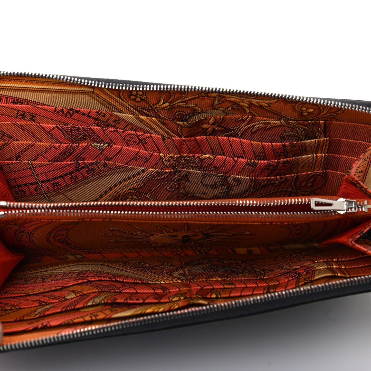 Epsom Silk'In Wallet Graphite Potiron