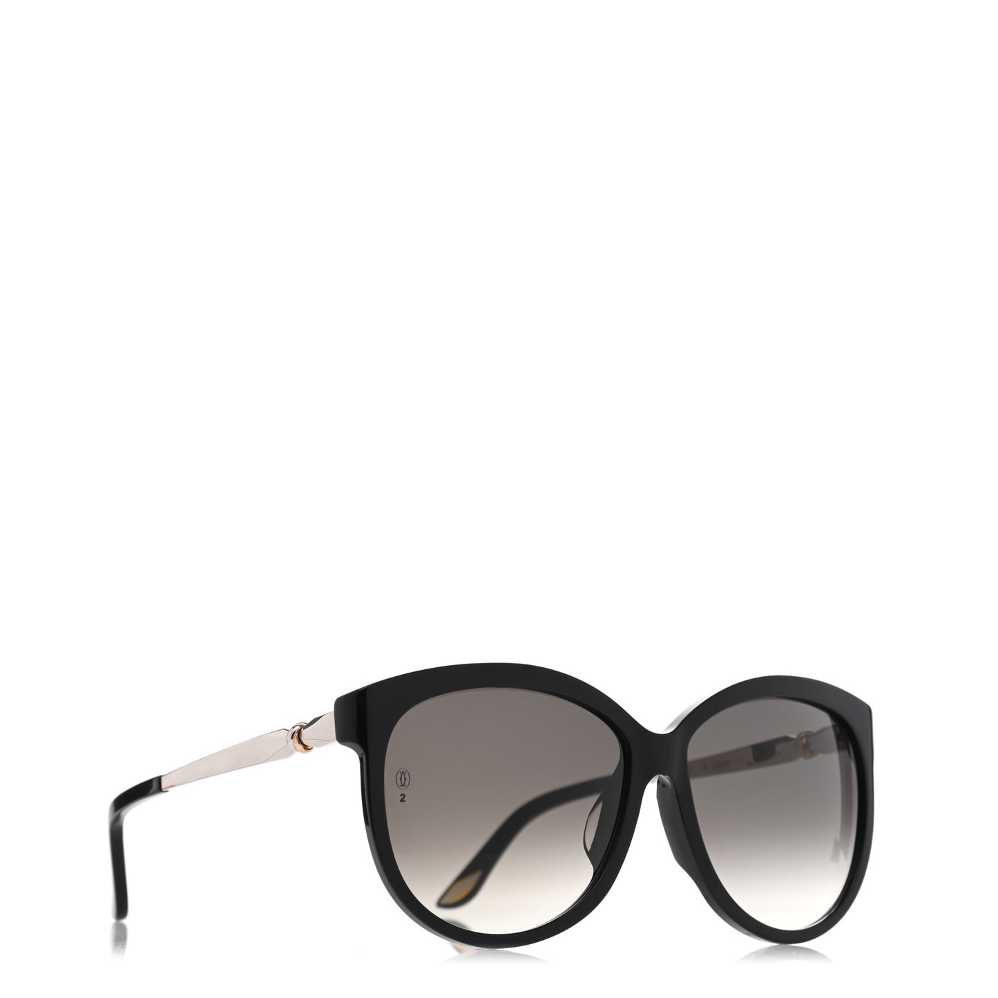 Panthere De Cartier Sunglasses Black