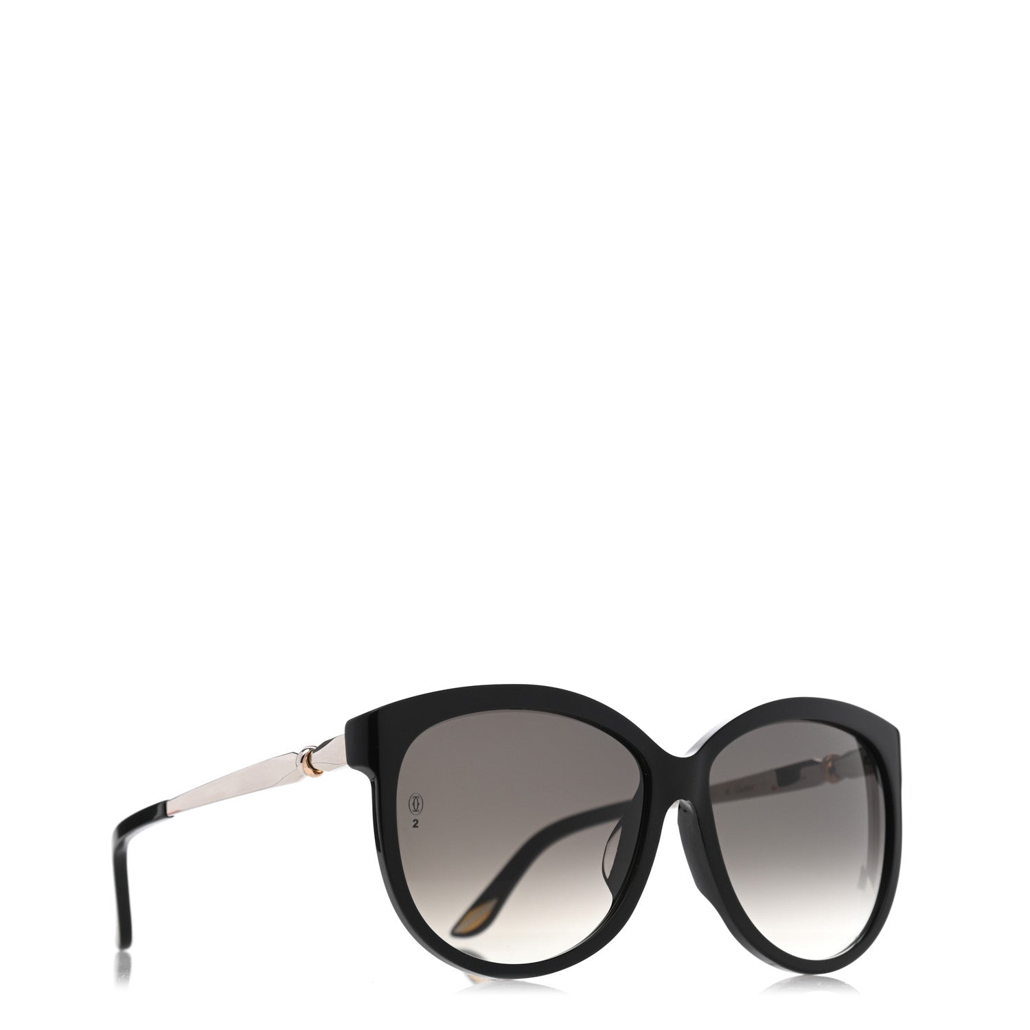 Cartier Panthere De Cartier Sunglasses Black 2 of 16