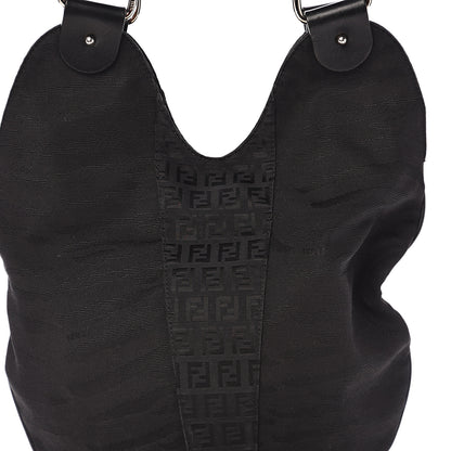 Fendi Zucchino Hobo Black 13 of 13