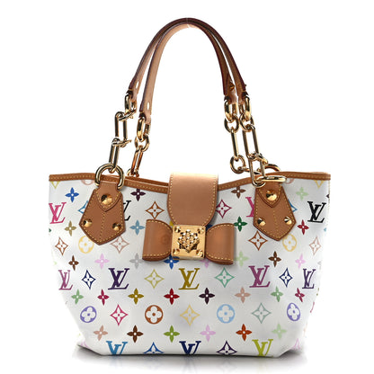Louis Vuitton Monogram Multicolor Annie MM White 1 of 10