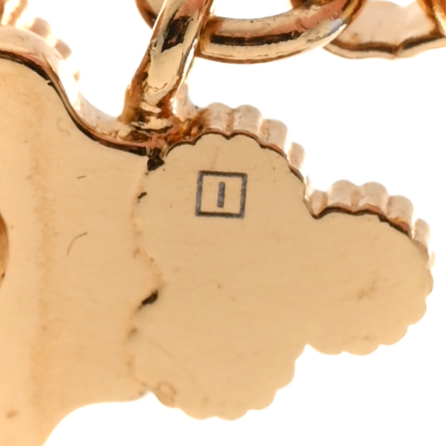 Pearl Crystal Embellished Interlocking G Necklace Pink Aged Gold