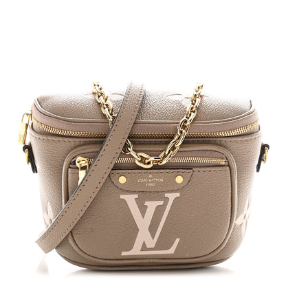 Louis Vuitton Empreinte Mini Bumbag Tourterelle Cream 1 of 9