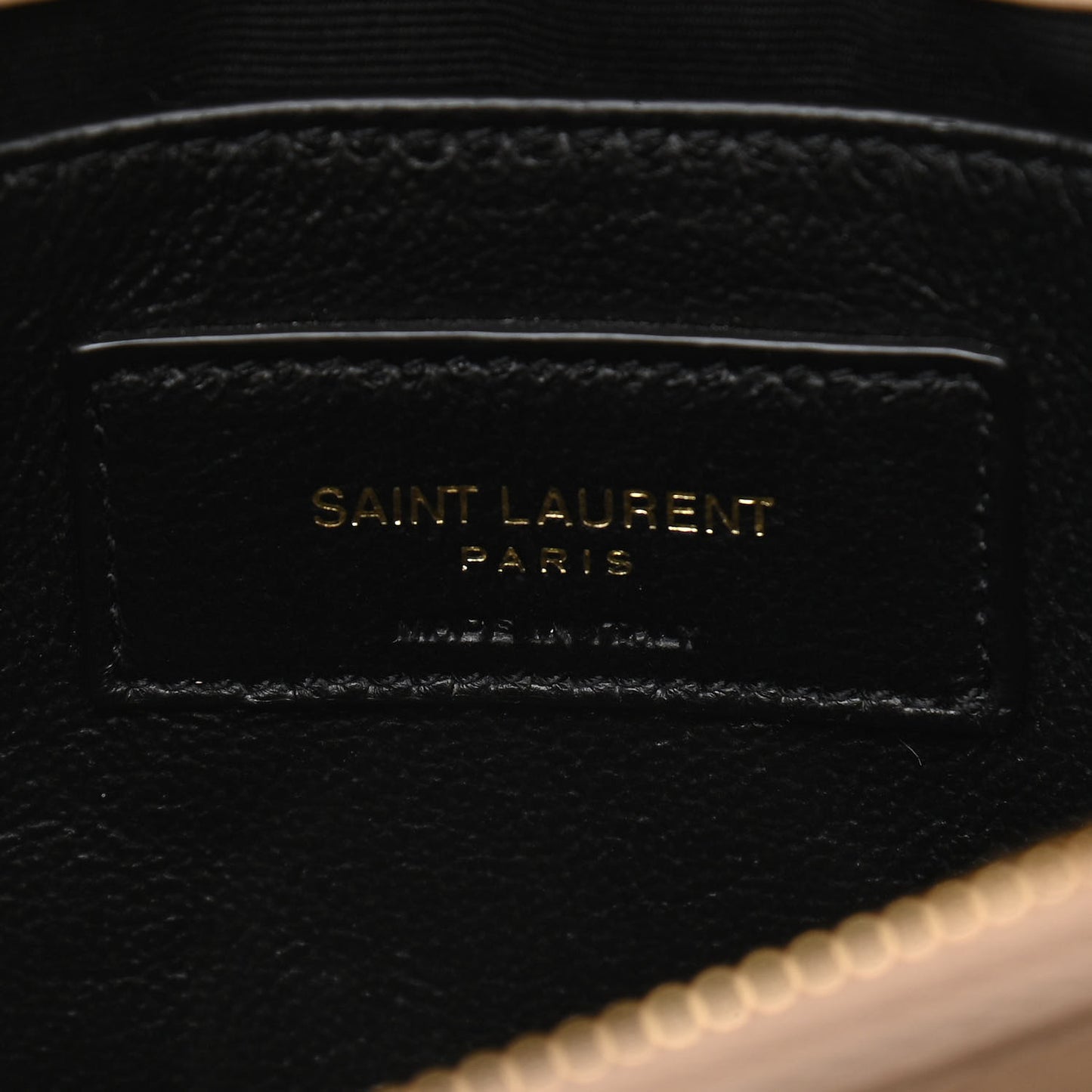 Calfskin Y Quilted Monogram Small Loulou Chain Satchel Dark Beige