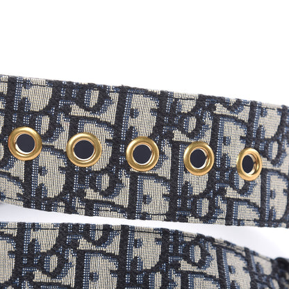 Christian Dior Oblique Diorquake Belt 85 Blue Multi 5 of 8