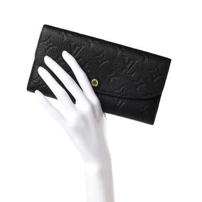 Louis Vuitton Empreinte Emilie Wallet Black Dune 2 of 10