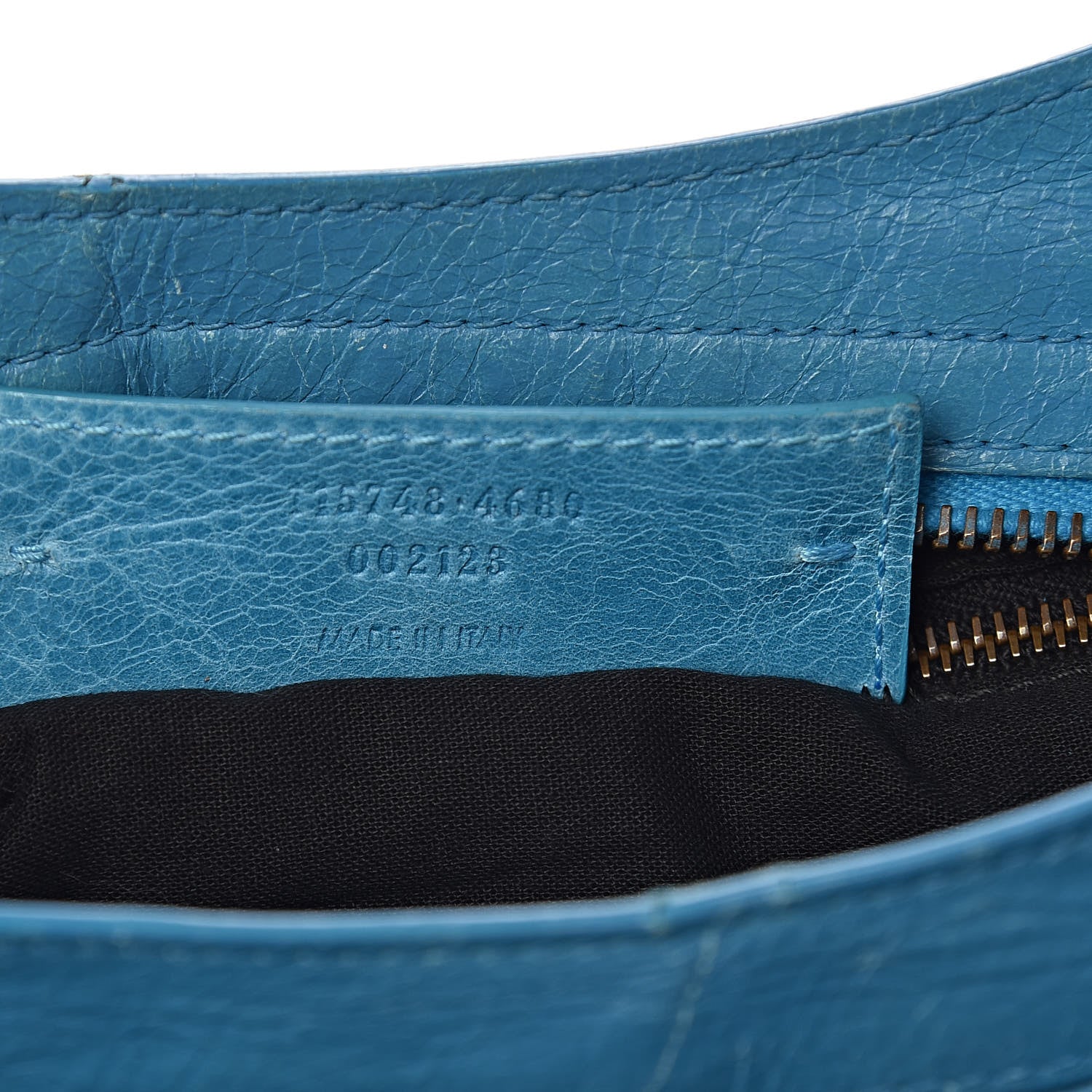 Balenciaga Agneau Classic Hardware City Bleu Paon 7 of 24
