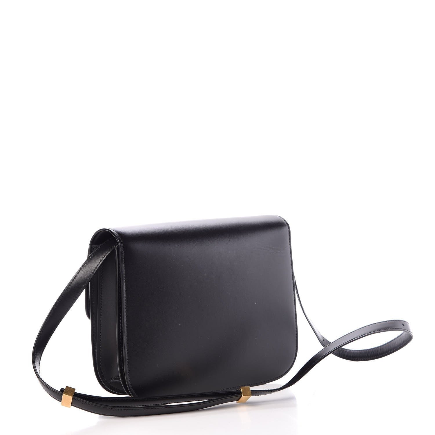 Celine Box Calfskin Medium Classic Box Flap Bag Black 3 of 11