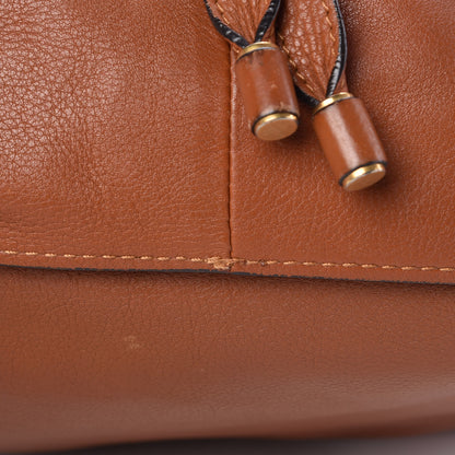 Chloe Calfskin Medium Marcie Satchel Tan 20 of 22