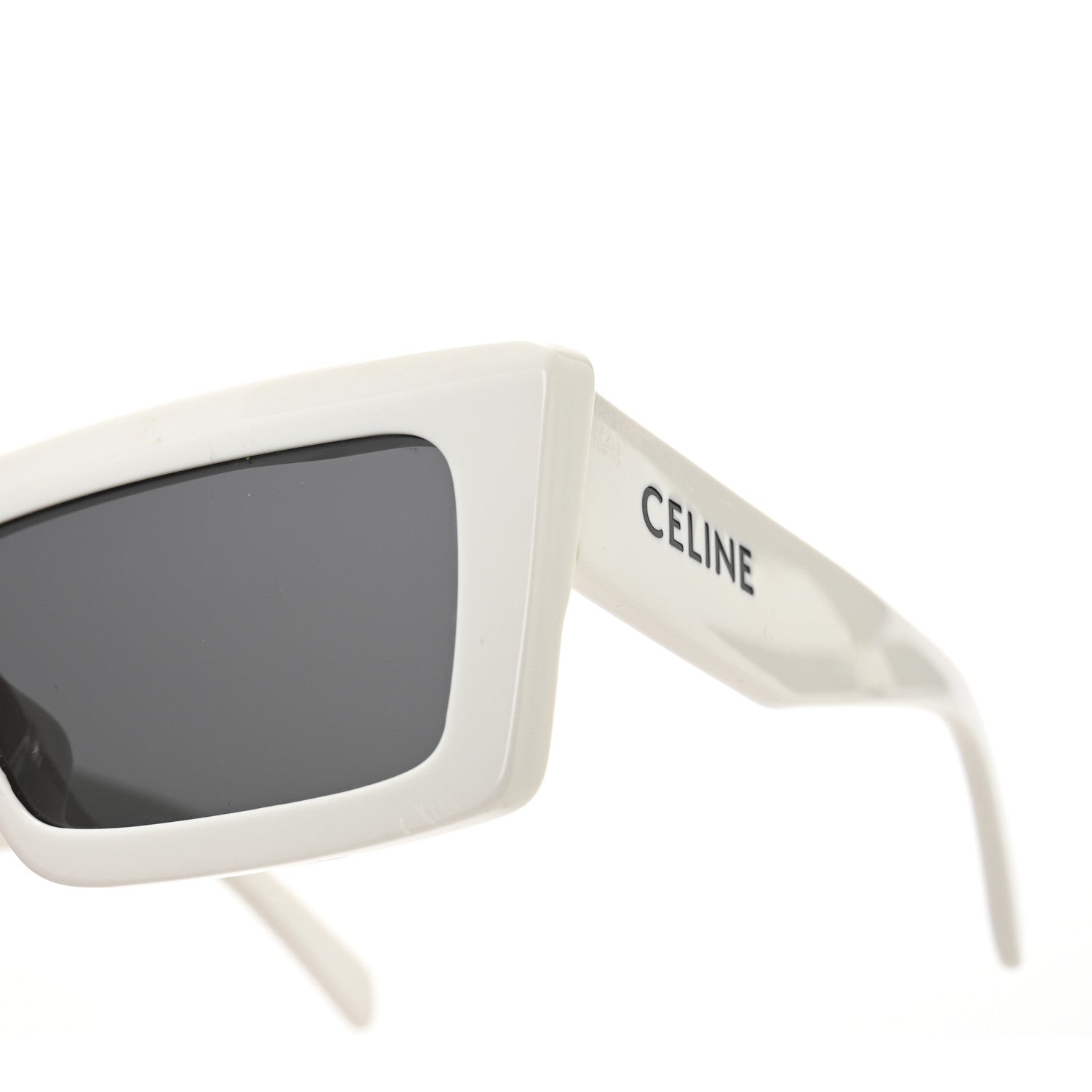 Celine Acetate Monochroms Square Sunglasses CL40214U White 8 of 8