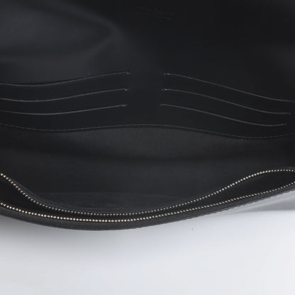 Louis Vuitton Epi Sevigne Clutch Black 7 of 8