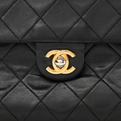 Chanel Lambskin Quilted Small Single Flap Black 9 of 18