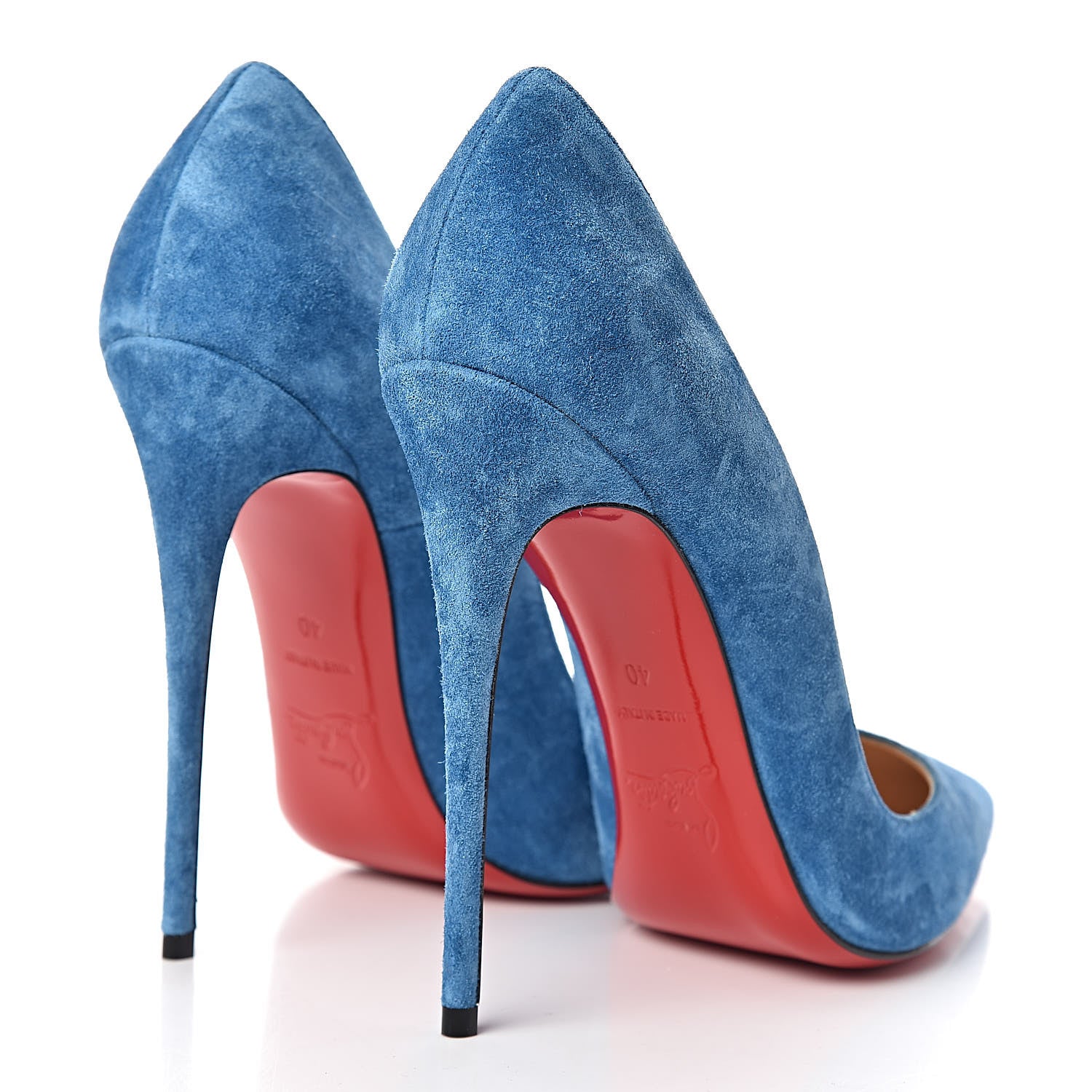 Christian Louboutin Veau Velours So Kate 120 Pumps 40 Positano 4 of 9