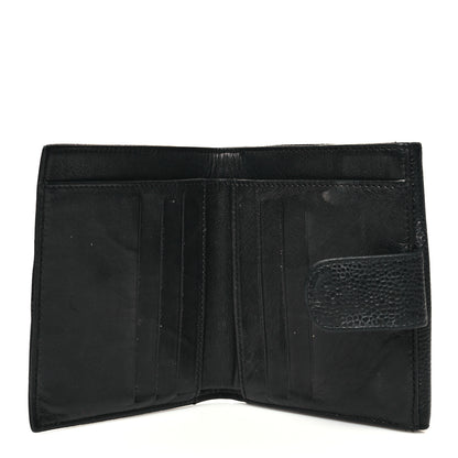 Chanel Caviar Timeless CC Compact French Wallet Black 5 of 13