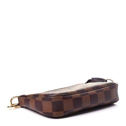 Louis Vuitton Damier Ebene Mini Pochette Accessories 4 of 10