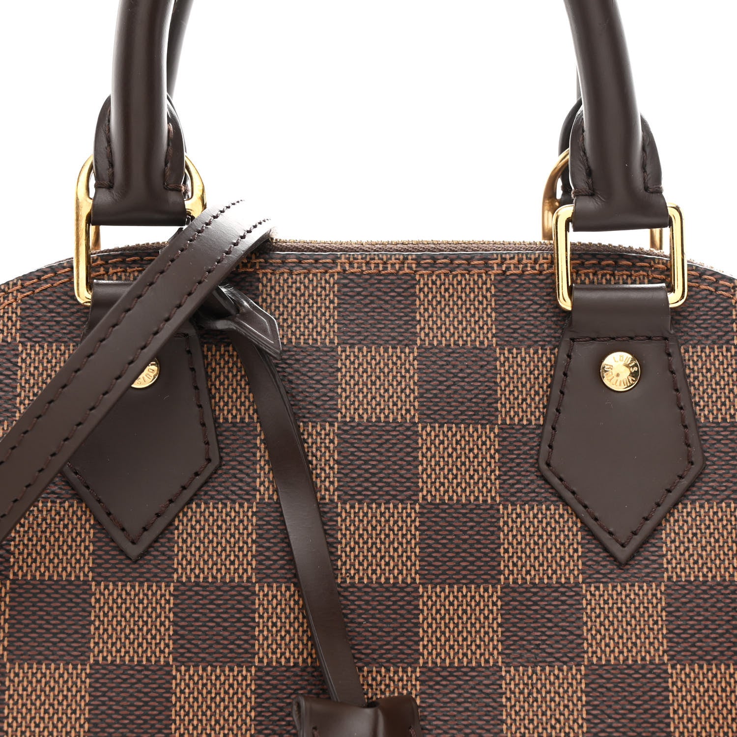 Louis Vuitton Damier Ebene Alma BB 8 of 10