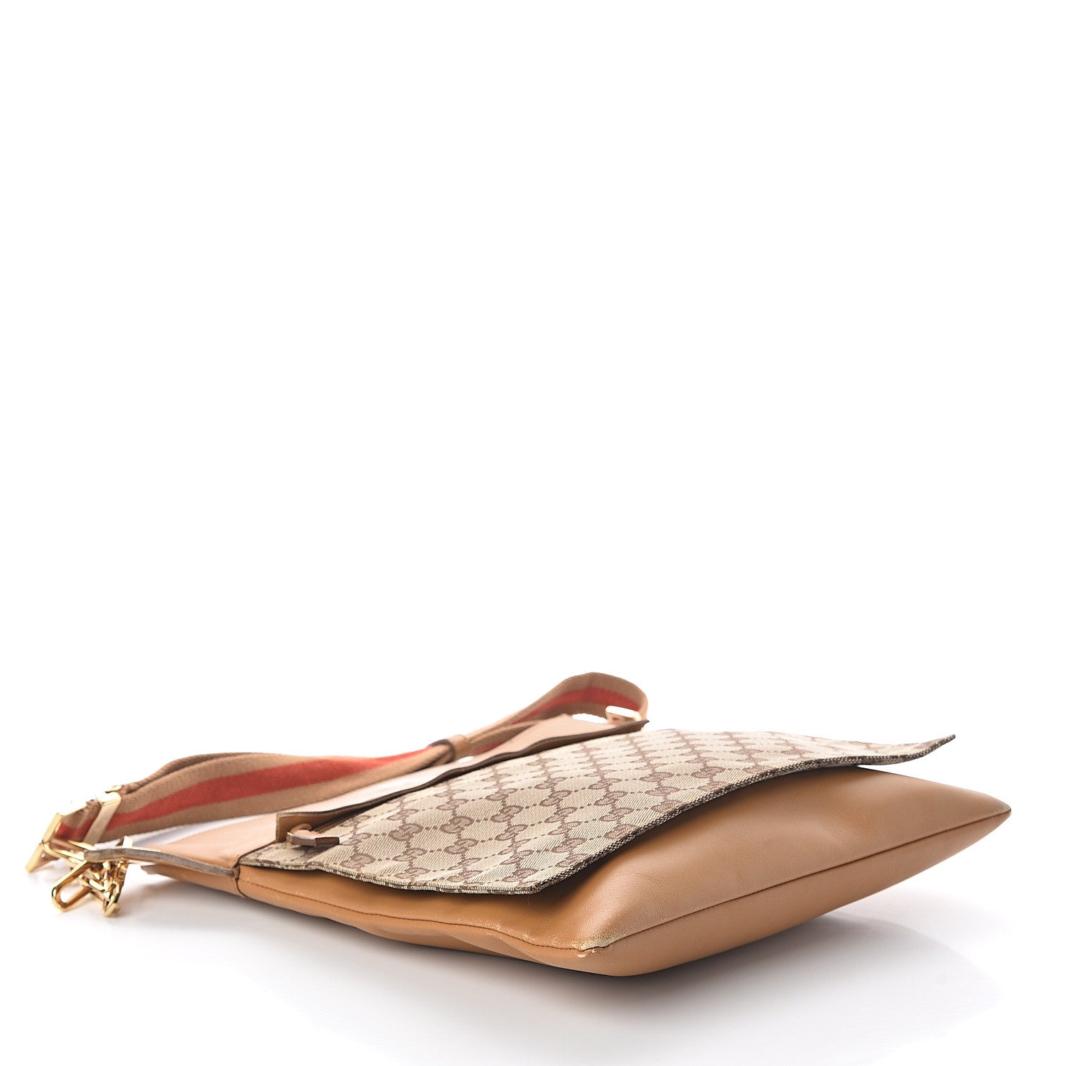 Gucci Monogram Crossbody Bag Brown 3 of 10