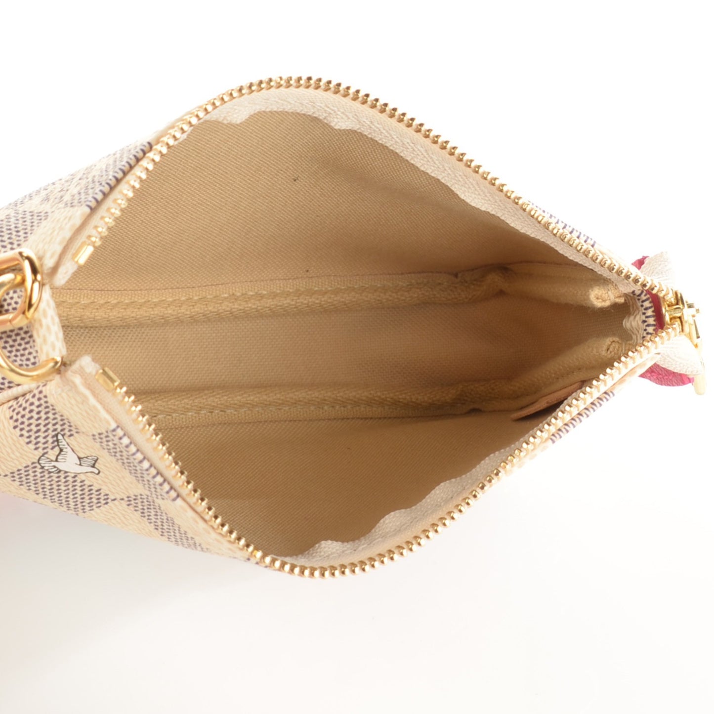 Damier Azur 2015 Christmas Animation Mini Pochette Accessories