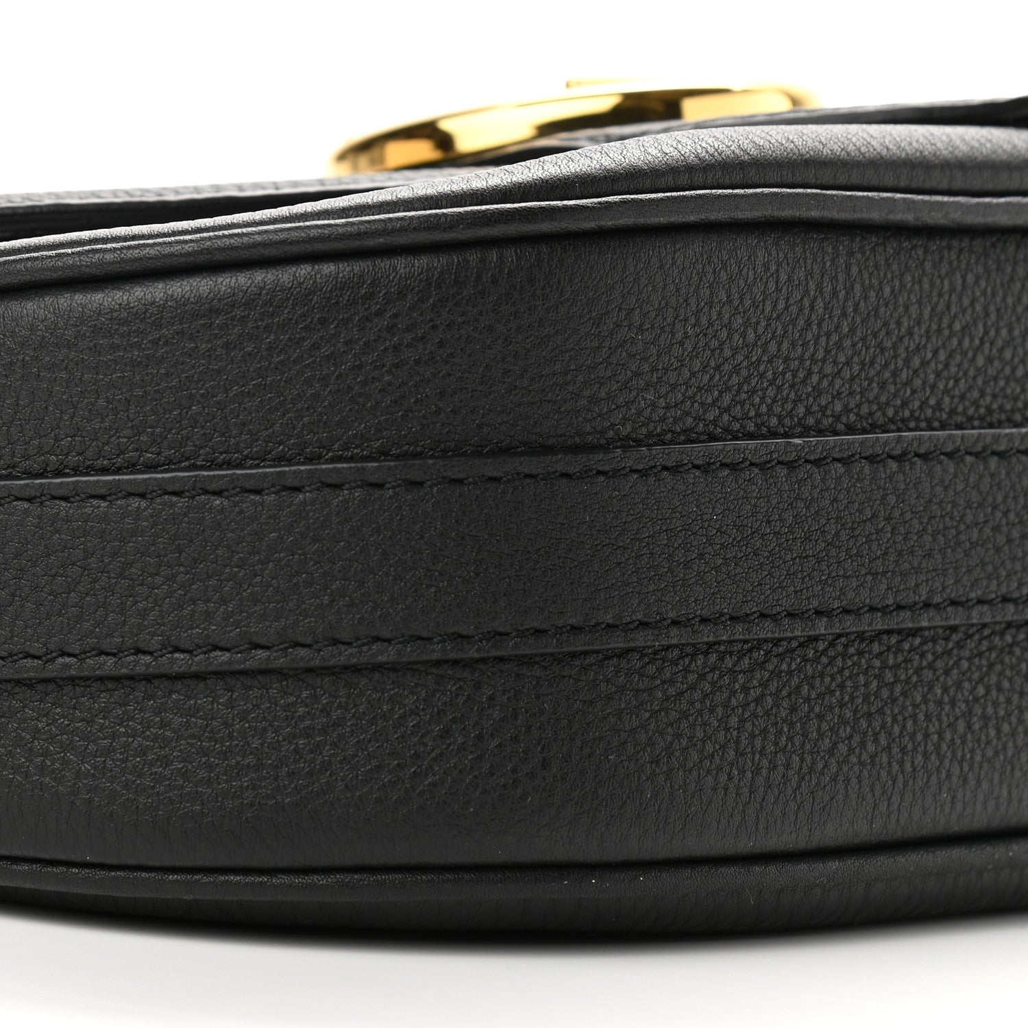 Louis Vuitton Grained Calfskin LV Pont 9 Soft MM Black 8 of 9