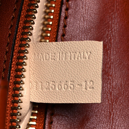 Chloe Calfskin Louise Shoulder Bag Brown 7 of 17