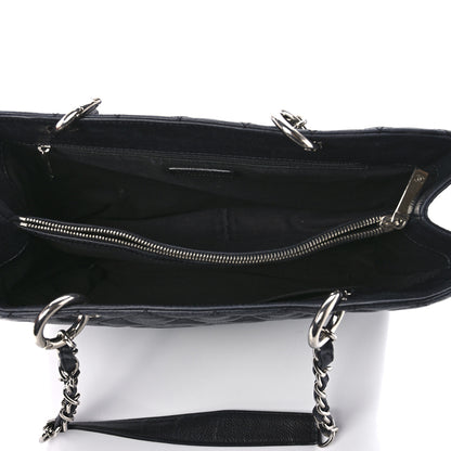 Chanel Caviar Quilted Grand Shopping Tote GST Black 5 of 11