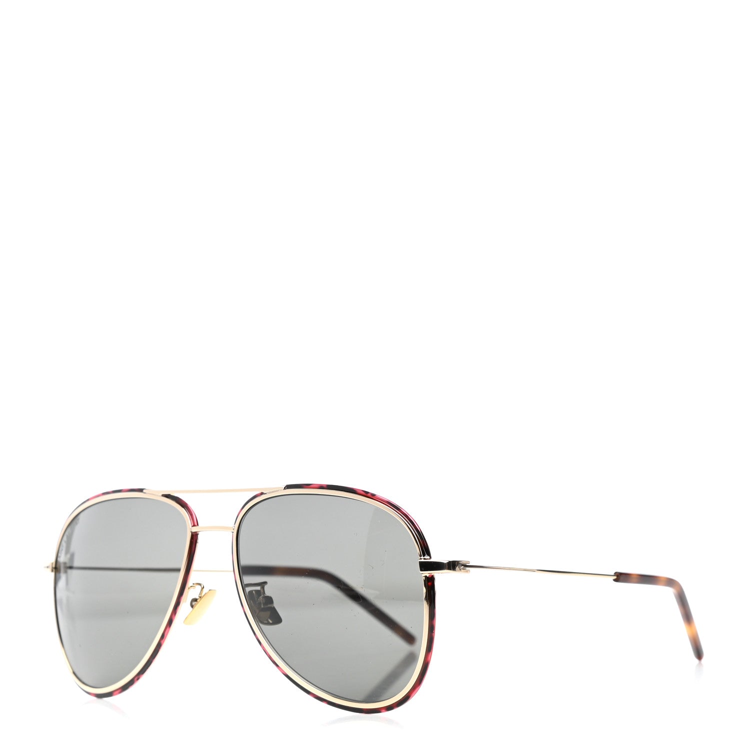 Saint Laurent Aviator Classic SL 294 Sunglasses Gold Red 1 of 6