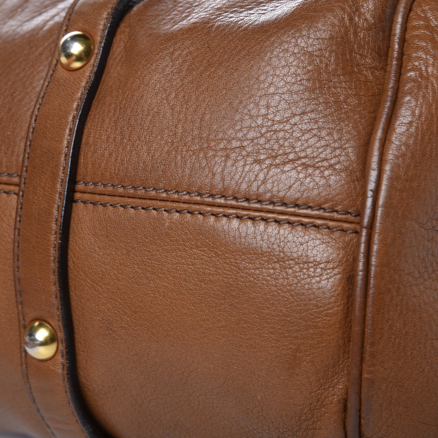 Vitello Medium Bow Bag Brown