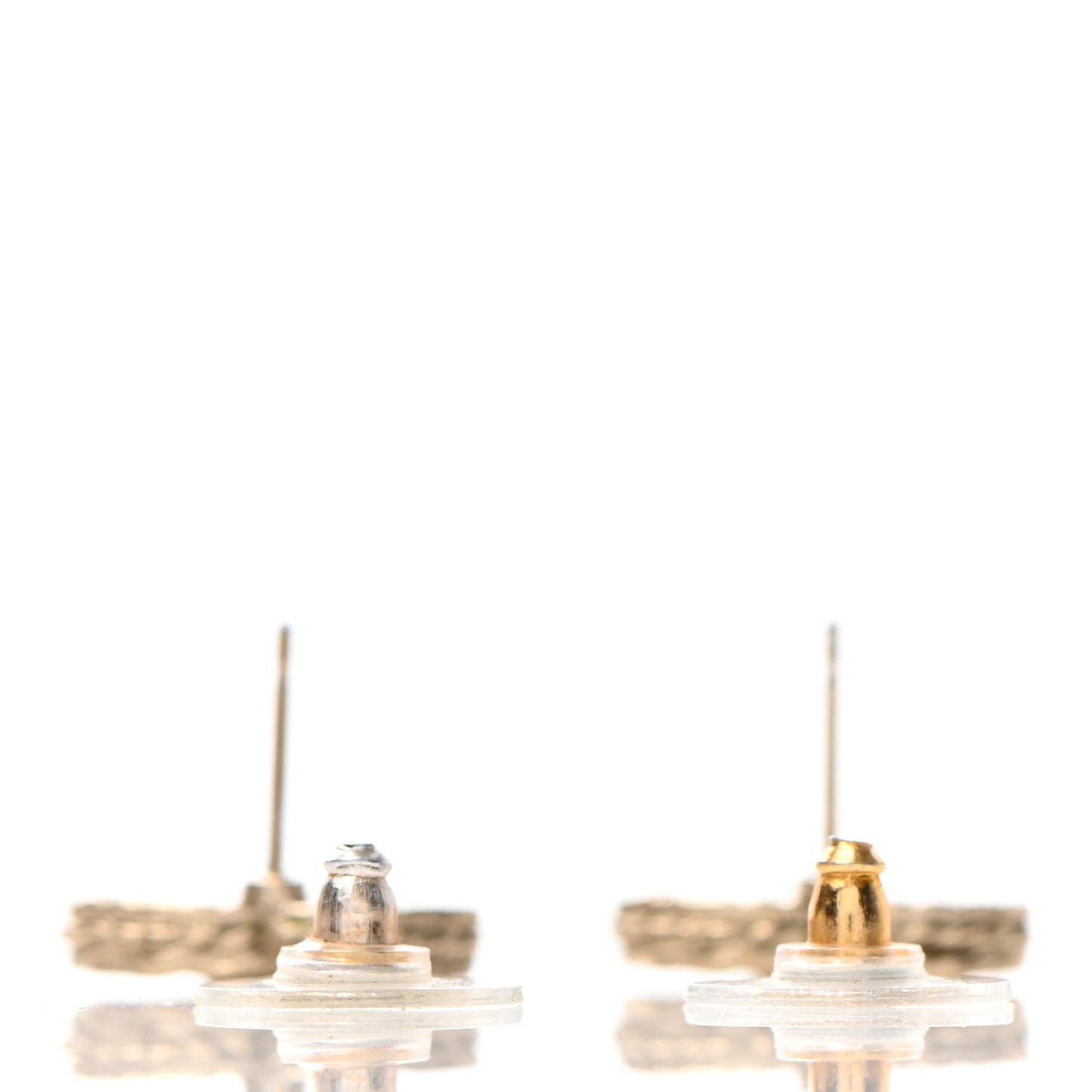 Pearl CC Earrings Gold