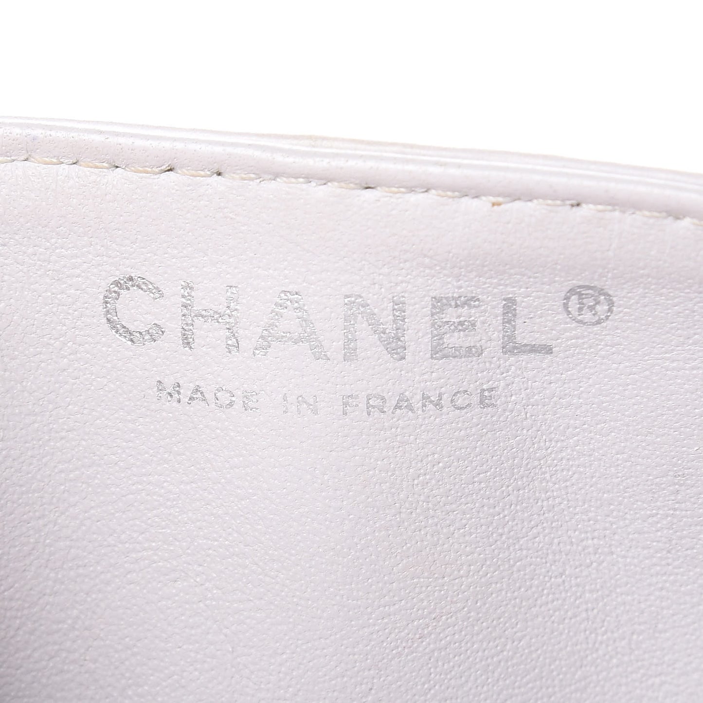 Aged Calfskin 50th Anniversary 2.55 Reissue 224 Flap White