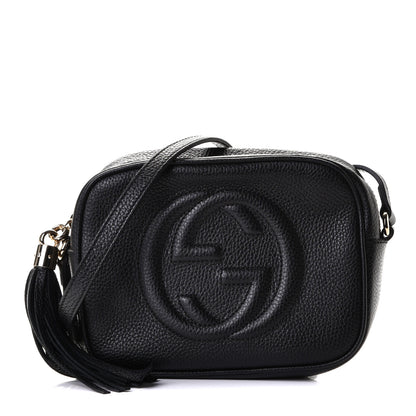 Gucci Pebbled Calfskin Small Soho Disco Bag Black 1 of 5