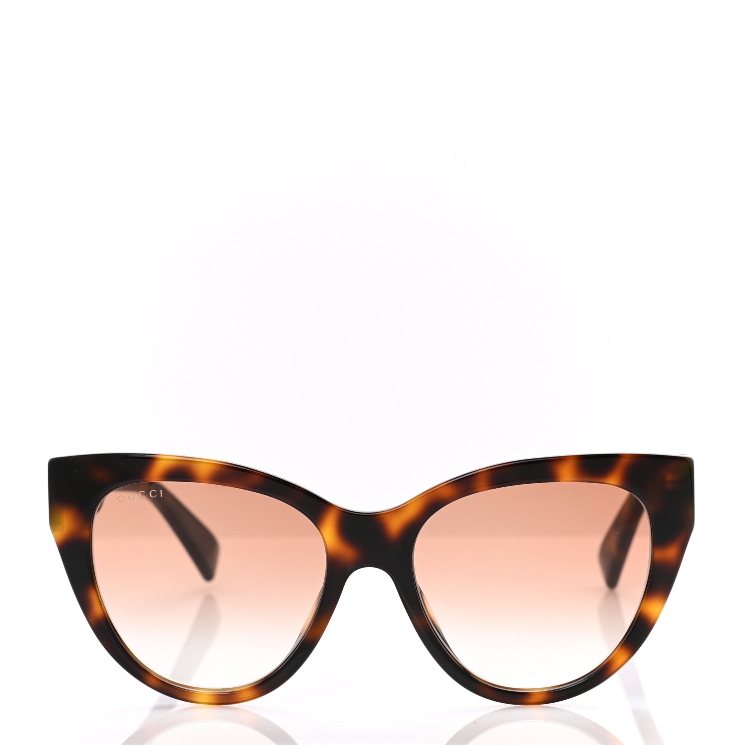 Gucci Acetate Cat Eye Sunglasses GG0460S Havana 2 of 9