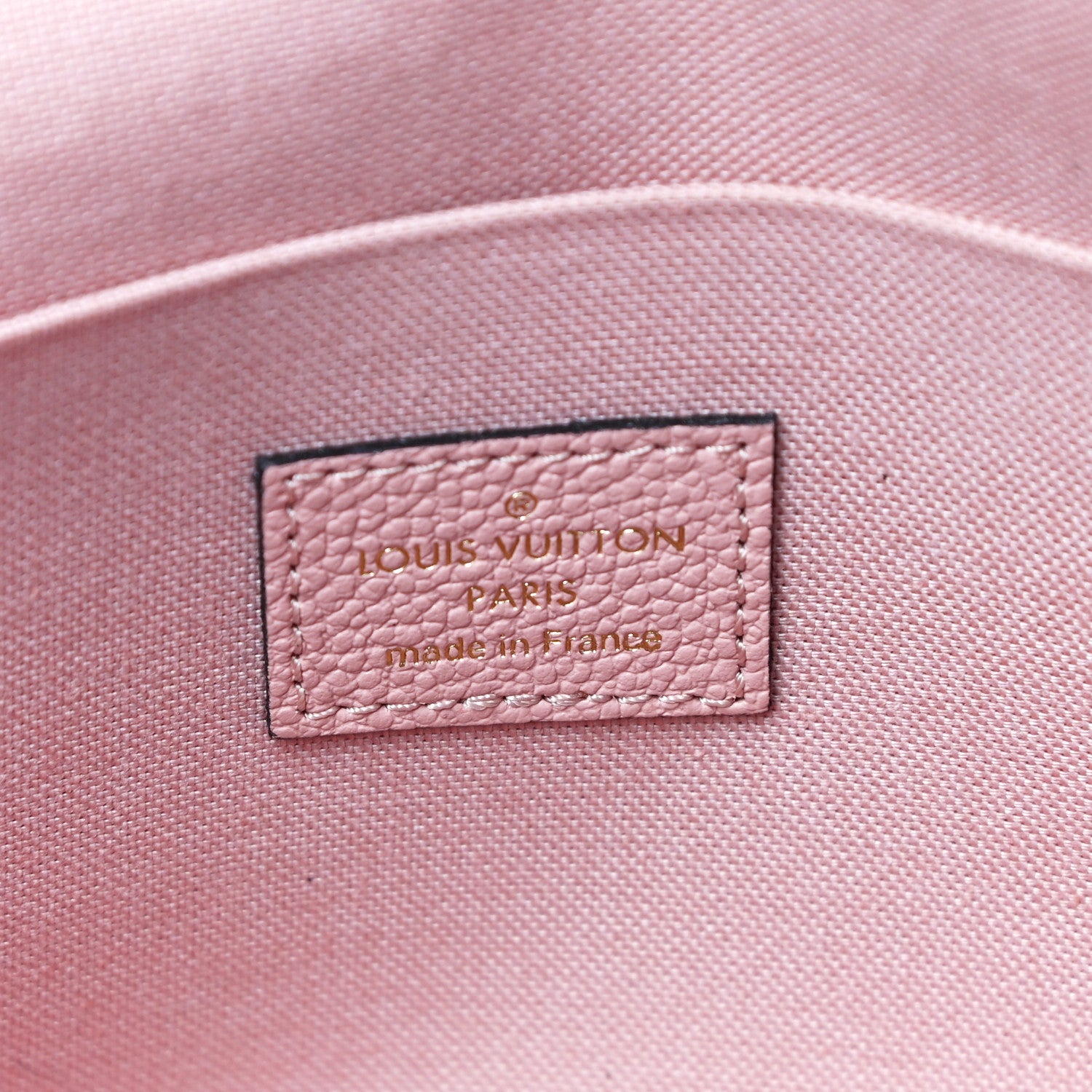 Louis Vuitton Empreinte Pochette Felicie Chain Wallet Rose Poudre 7 of 12