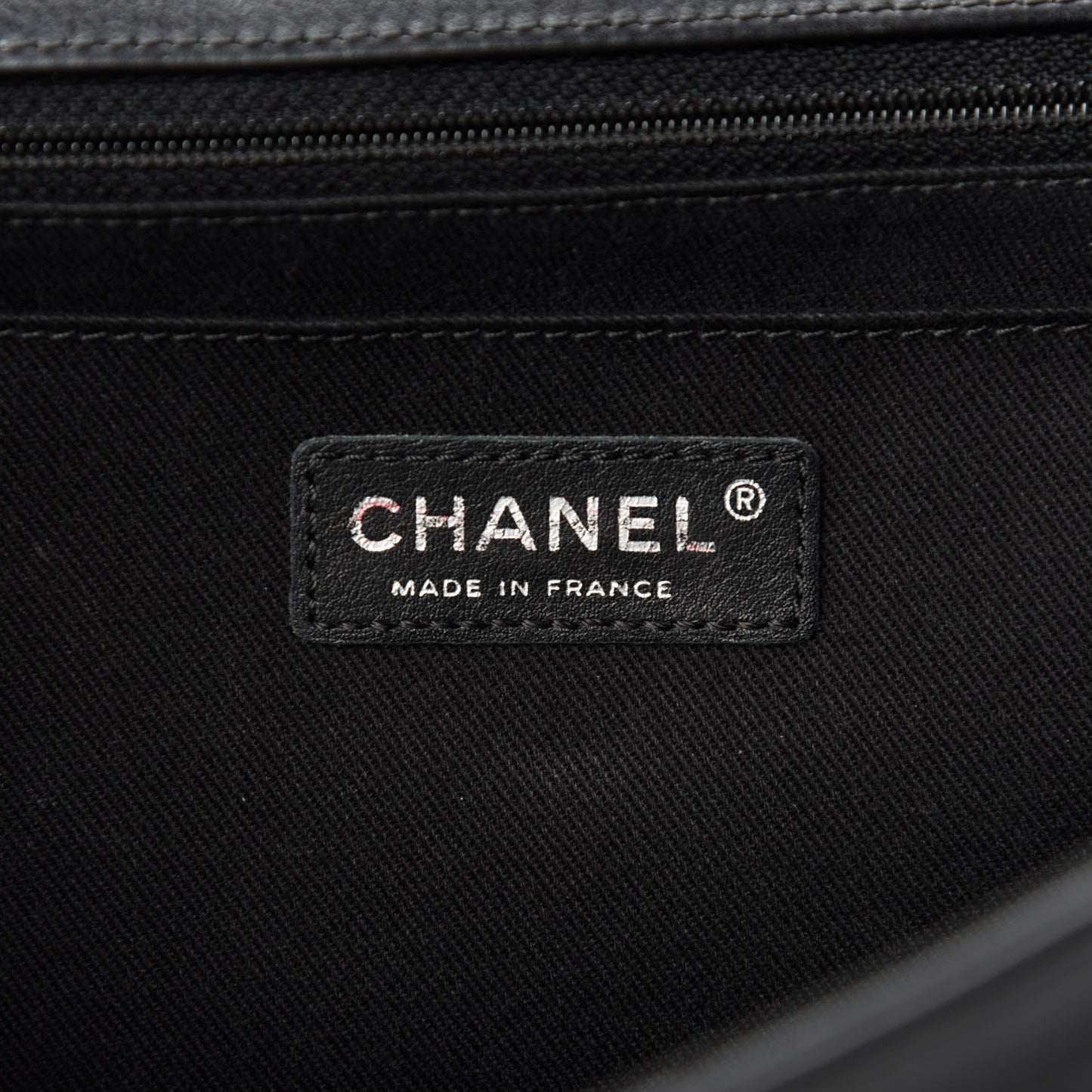 Calfskin Quilted In The Business Flap Bag Black