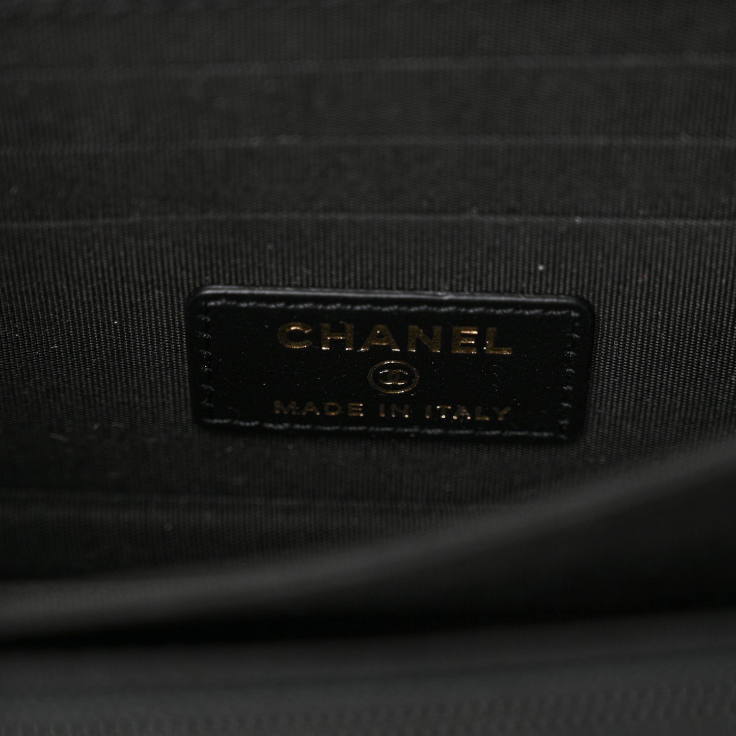 Calfskin Quilted Mini Maxi Pearls Wallet On Chain WOC Black